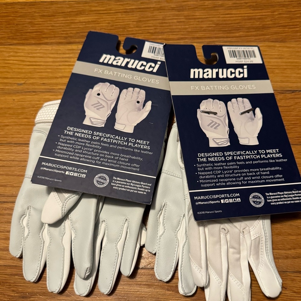 Marucci Youth Large Batting Gloves